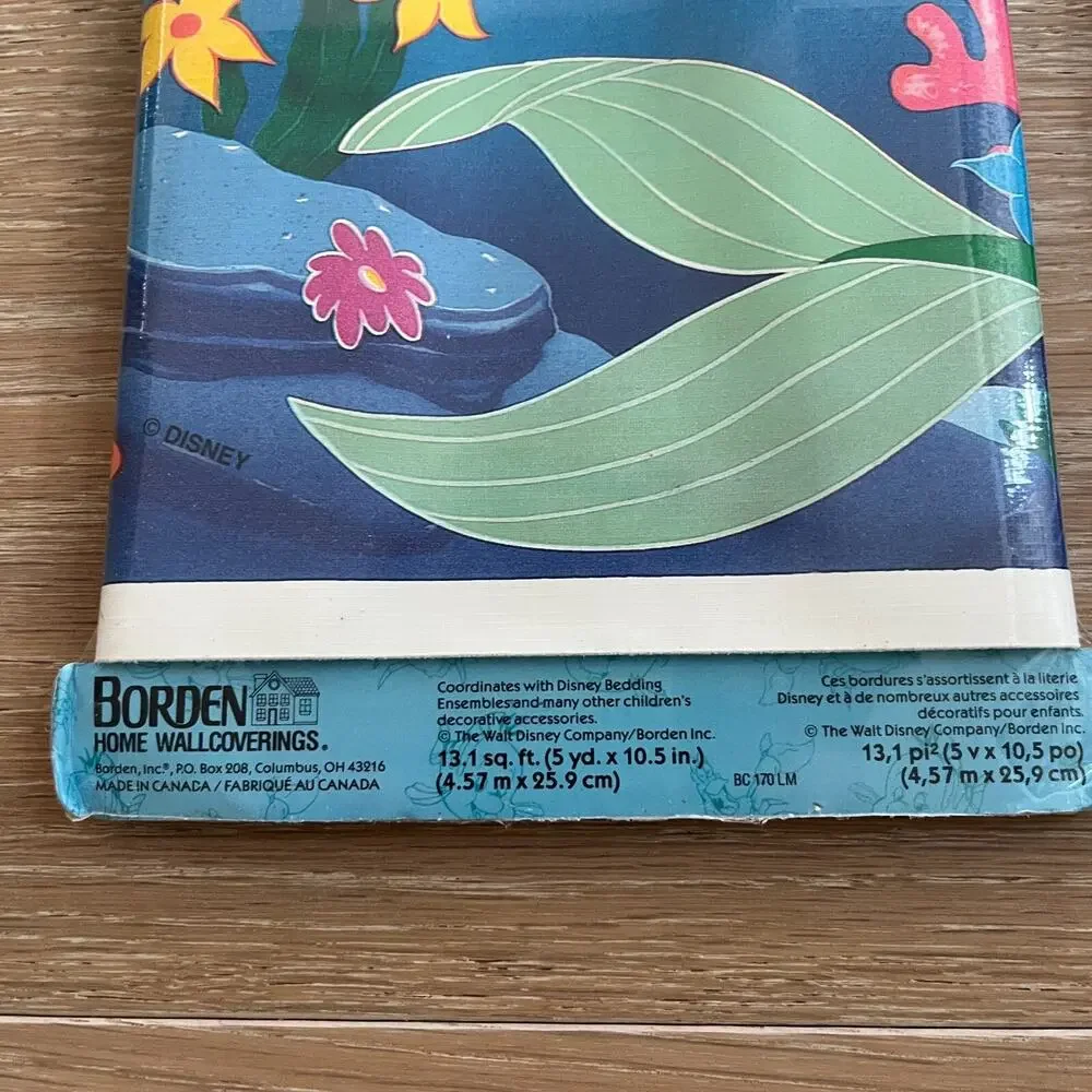 Disney Little Mermaid Wallpaper Decorative Border Prepasted Border Under the Sea